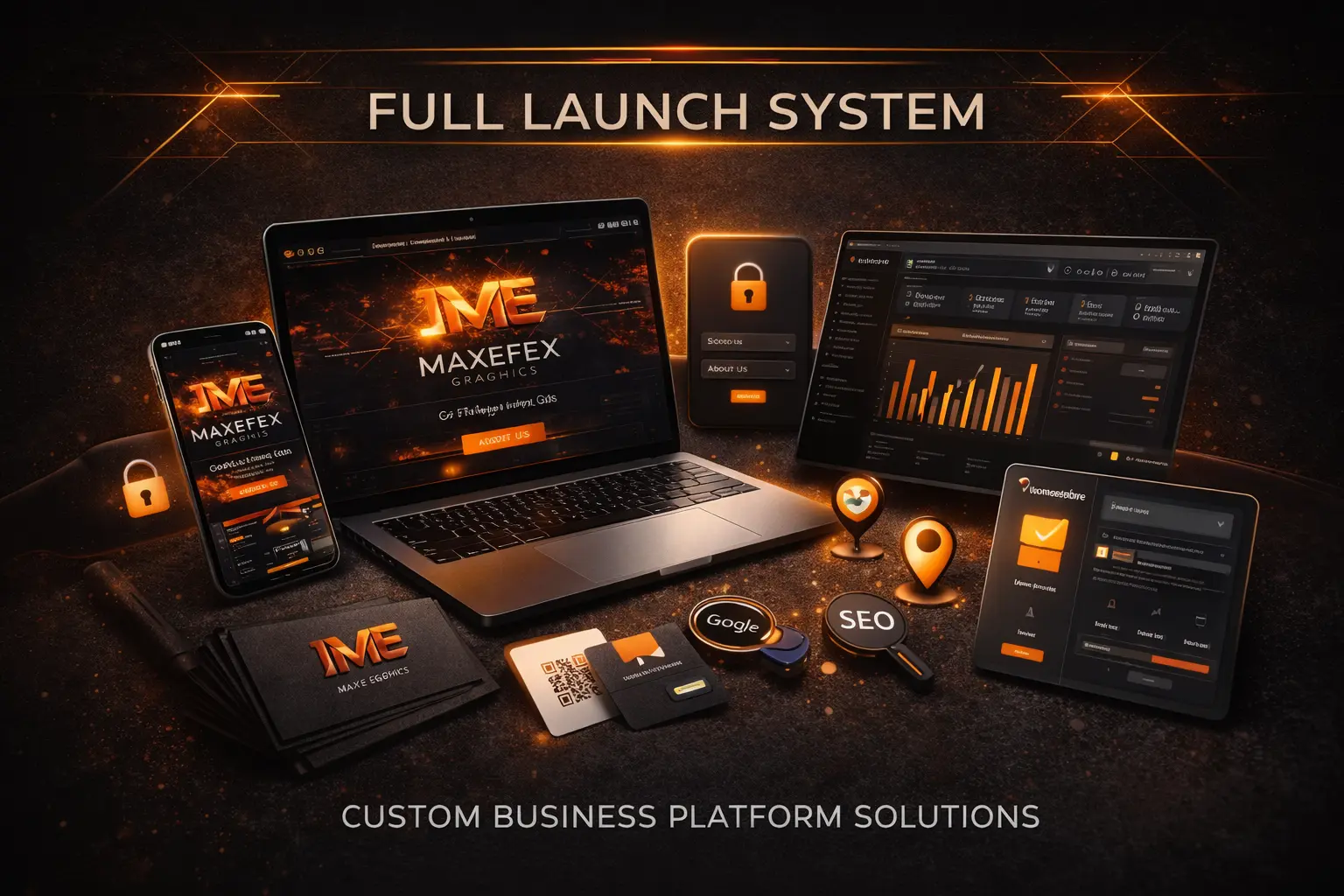 MAX EFEX website package showcase